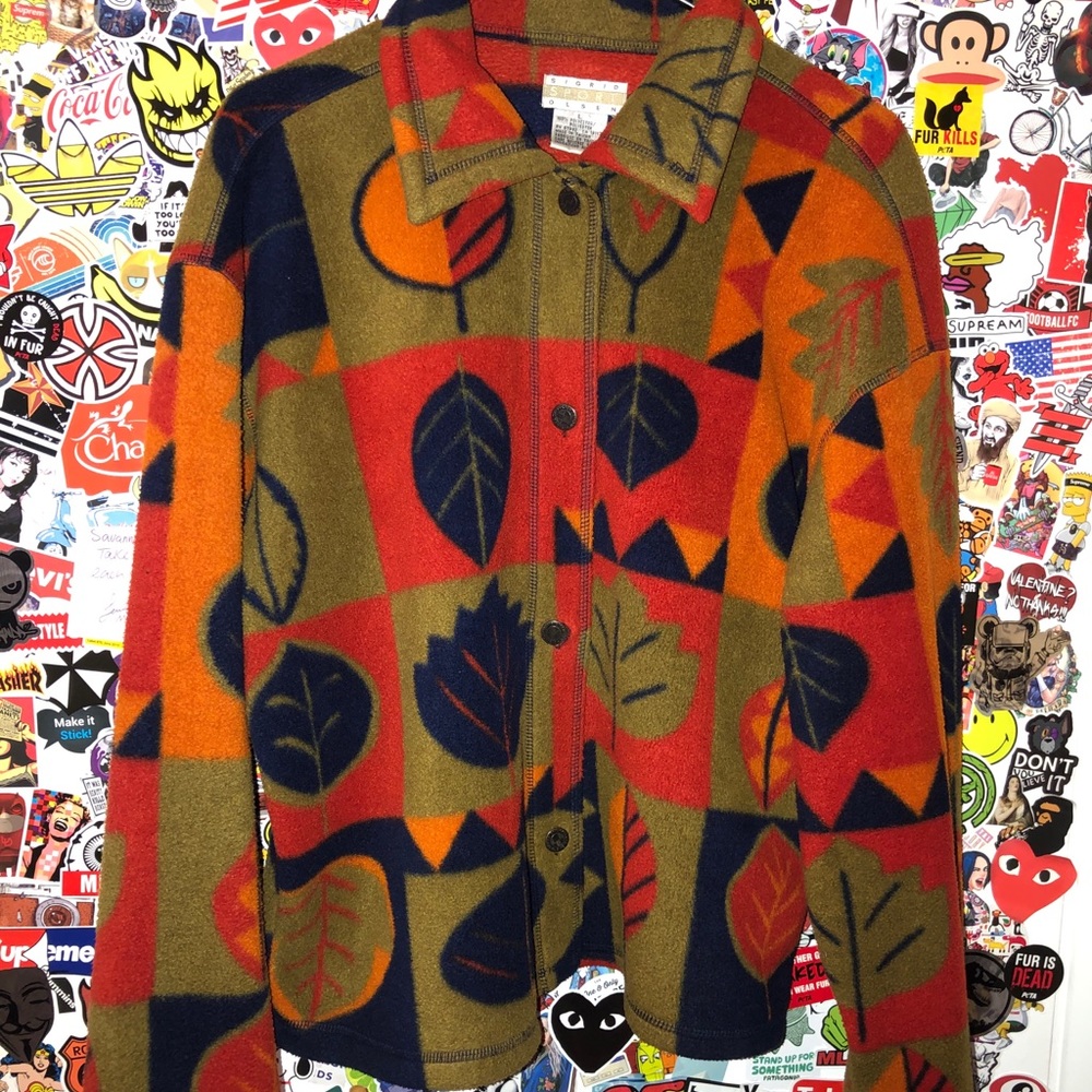 vintage Polyester Fall Jacket
